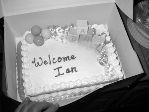 Ian's celetration cake