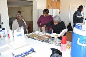 Once again, tempting dishes of African American influence were prepared for the guests on Saturday.