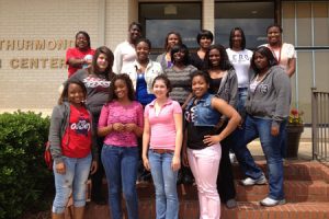 Top row: K’Dreona Glover, Kadesha Gartrell, Samantha Wigfall, T’Nesha Thomas, Aaliyah Young, Shaquandra Herrin Middle row: Chelsi Morris, Keylondria Crouch, Christina Adjei, Shakyra Martin, Amanda Young Bottom row: Brionna Johnson, Toynisha Mealing, Jennifer Rutland, Kiana Rollins Not pictured: Joseph Osei-Tutu, Shaina Marshall, Kyra Mathis