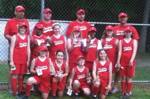 Edgefield Red Girls Softball Team