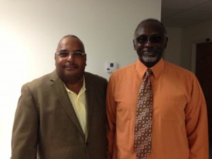 Joe Moseley and Mack Thomas, board members 