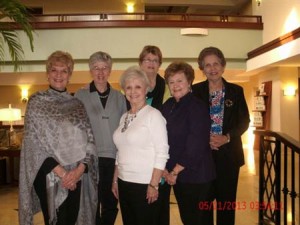 L to R:  Judy Murphy Sechrist  Augusta, Ga.,  Joyce  Barinowski,  Merriwether District, Edgefield County, Gina Bridgers, N. Augusta, Deanna Atkinson, N. Augusta,  Wally Russ, Greenwood, SC  and Anne Sawyer, Merriwether District, Edgefield County.