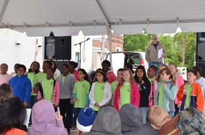 The Johnston Elementary School Chorus was a part of last year’s Johnston Peach Blossom Festival.