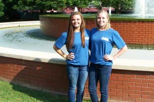 Students that participated in the 2014 South Carolina Farm Bureau (SCFB) Youth Leadership Conference had the chance to learn about their local, state and national governments, and how they can be agricultural advocates through the legislative process. Pictured from left to right: Nicole Jackson and Abbie Miller