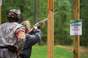 Youth were some of the first members of the public to shoot the Palmetto Shooting Complex's sporting clays courses.