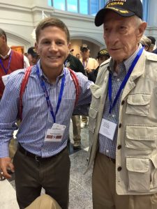 Medal of Honor winner Kyle Carpenter with Dr. Hawk