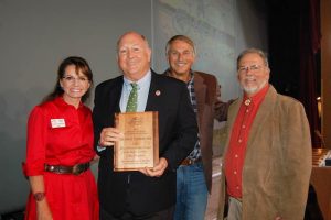 (left to right) Brenda Valentine, George Thornton, Hank Parker and Garry Mason.