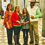 Tesa and Gene Culbertson with twin daughters