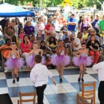 Young dancers show what they can do at last year’s Peach Blossom Festival.