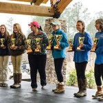 These young women posted top scores in their divisions and took home trophies for their efforts.