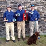 Intermediate Team (L-R):  Colby Martin, Will Hood, and Garret Hammond 