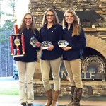 High School Ladies Team (L-R):  Lindsey Glover, Chelsea Glover, Gracie Herrin    