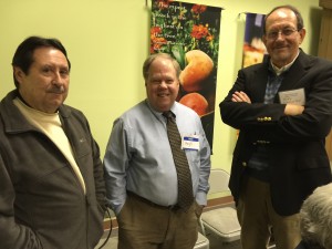 Three male members of the Ridge Heritage Assoc. heard the photographer’s titles bestowed upon them with a bit of levity: “Voice of the Ridge” Frank Davis (radio personality), “Caretaker of Ridge Health” Hugh Morgan (physician) and “Caretaker of Ridge Money” Andy Livingston (CPA). 