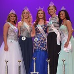 Left to Right: Truett Taylor - Miss Freshman; Ashley Metts - Miss Sophomore;  Carolyn Barrett Guess - Miss Statesman; Bailey Pedersen - Miss Senior; Savannah Talbert - Miss Junior, Peoples Choice, Photogenic. 