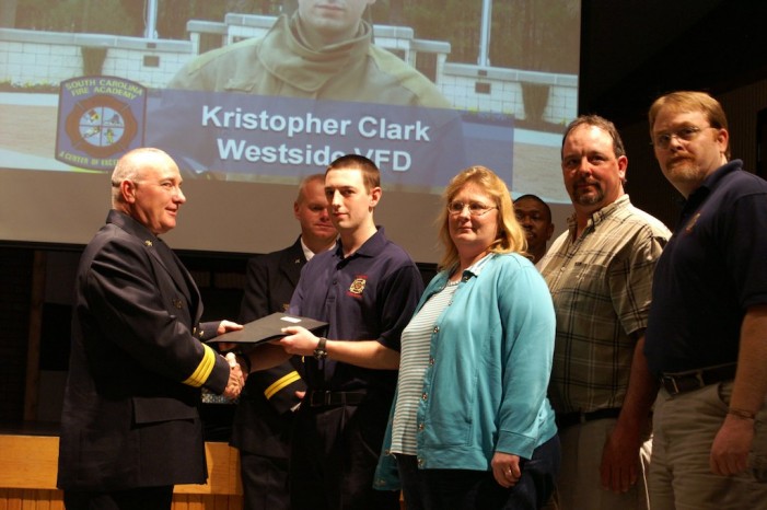 Westside Honors Two Graduates at Fire Academy