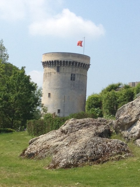 William the Conquerors castle in Falaise