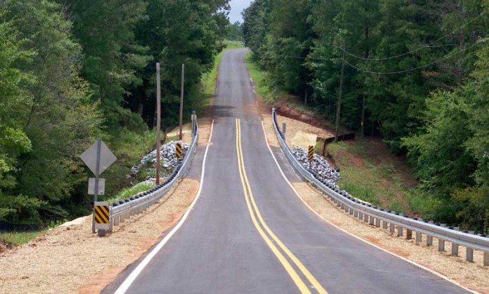 Red Oak Grove Bridge Open Again