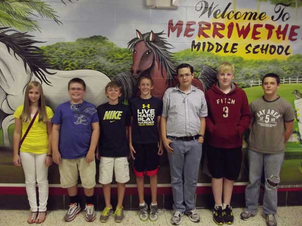 Merriwether Middle 2012 PASS Scholars