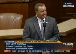 Congressman Jeff Duncan’s First Bill Passes US House