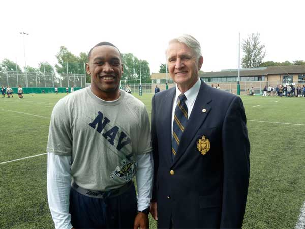 Edgefield’s Tra’ves Bush Leads Navy Football Team In Ireland