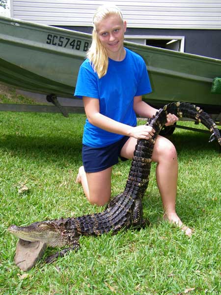 Her First Alligator