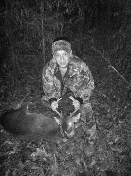 Turner Harvests His First Deer