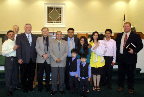 Hispanic Baptist Church of Edgefield County Commissioning Service