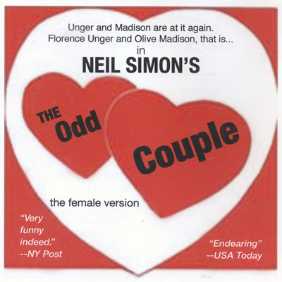 Final Weekend for The Odd Couple