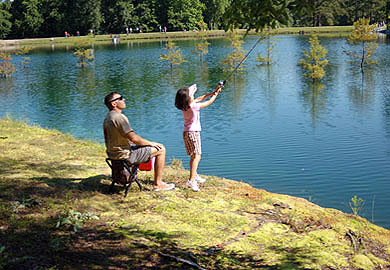 DNR Hosts Series of Youth Fishing Rodeos Around the State