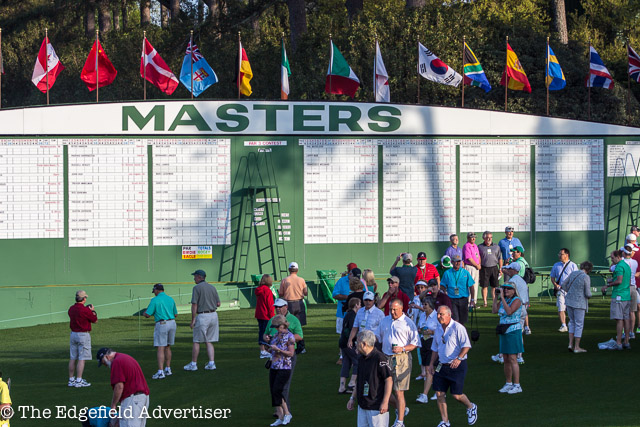 Masters Practice Round Photo Gallery