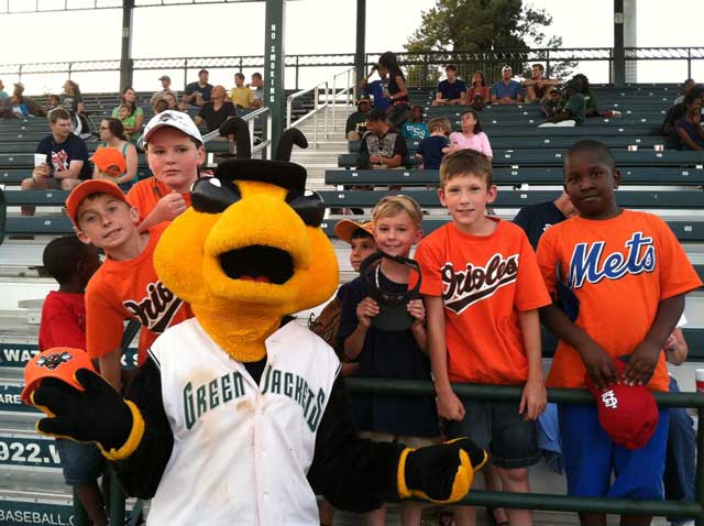 Greenjackets Host Edgefield County Community Night