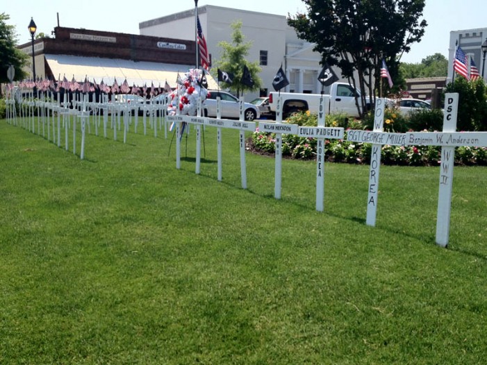 Memorial Day Remembrance on Edgefield Town Square