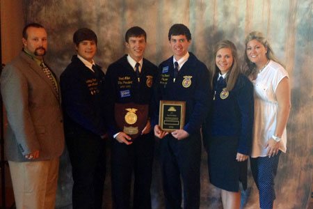 STHS FFA Wins State Farm Business Management Competition