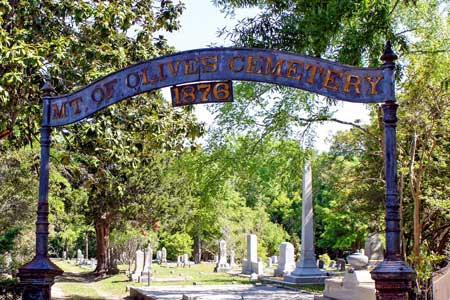 Mt. of Olives Cemetery Sees Great Improvement