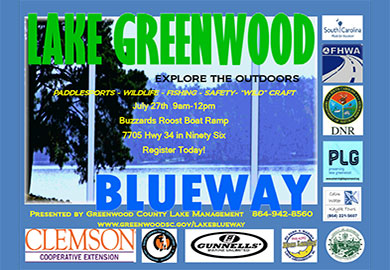 ‘Come Explore the Outdoors’ at Lake Greenwood During Blueway Event