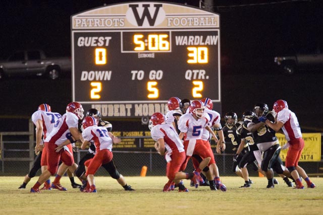 Jefferson Davis Academy vs. Wardlaw Academy 9-20-13