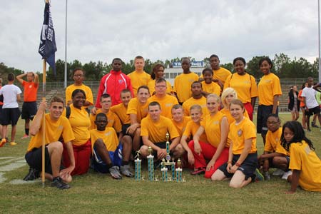 Rebel Cadets Win Trophy