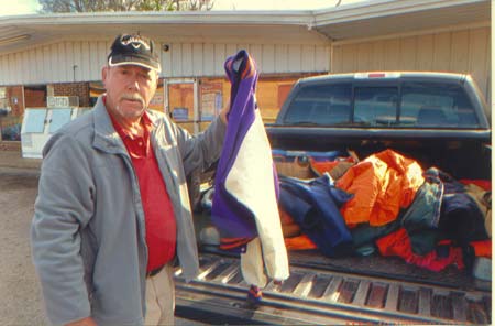 Sertoma Gives to Methodist Coat-Drive