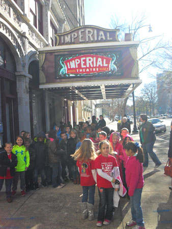 Second Grade at Merriwether Elementary Attend Storyland Theatre