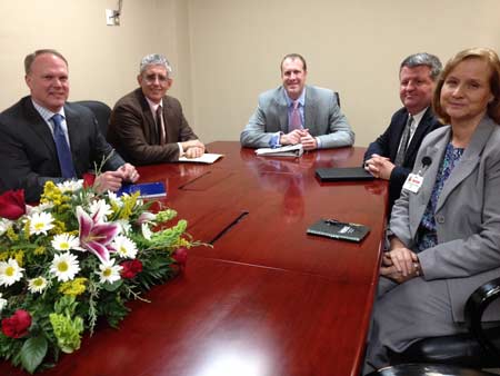 Hospital CEO Meets for Healthy Outcomes Plan