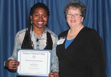 Crystal Mayson and Jimmie Carroll Awarded Honeycutt Scholarship