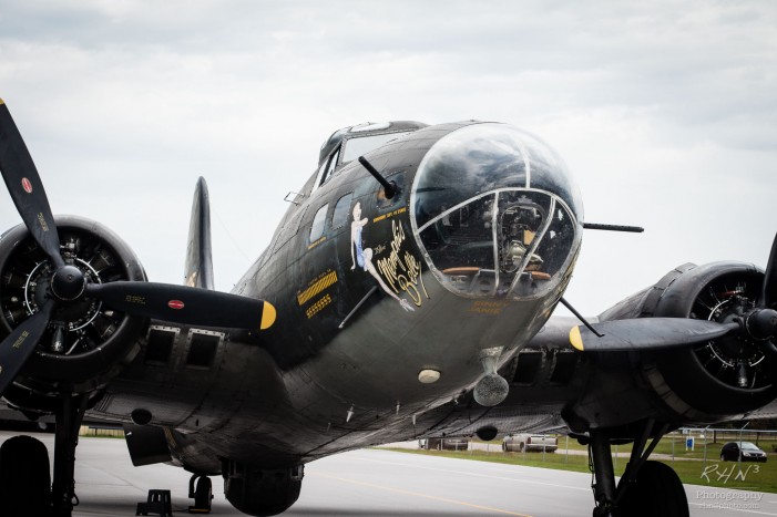 WWII B-17 Bomber Takes Flight over Augusta & Columbia