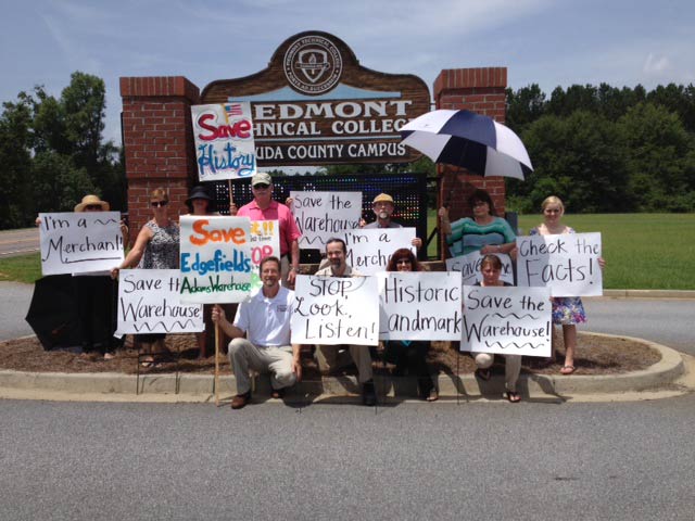 Demonstration at PTC Asking for a Hearing