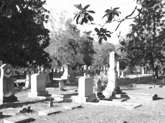 Ghost Walk in the Cemetery