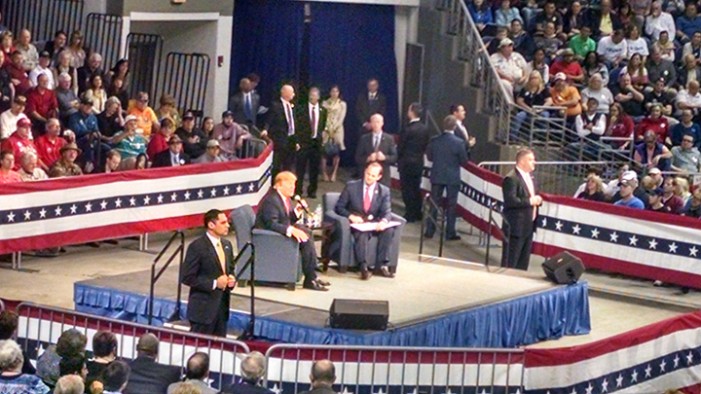 Donald Trump Campaigns in Aiken