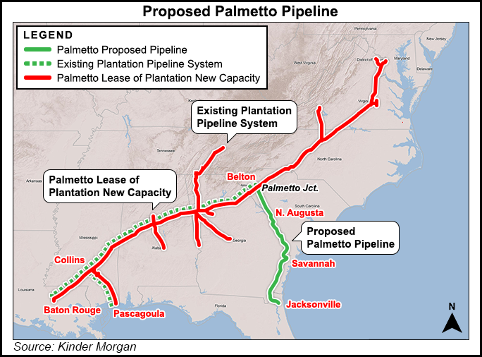 Palmetto Pipeline Project Suspended