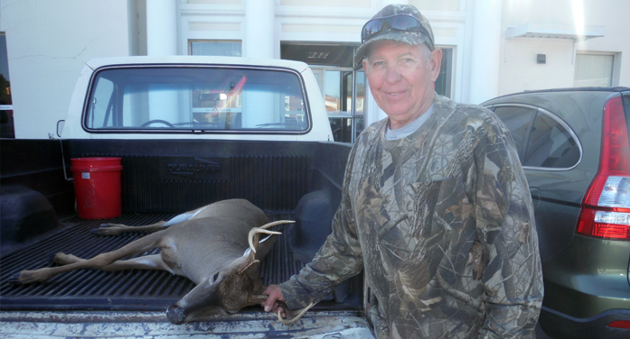 Father and Son Harvest Deer