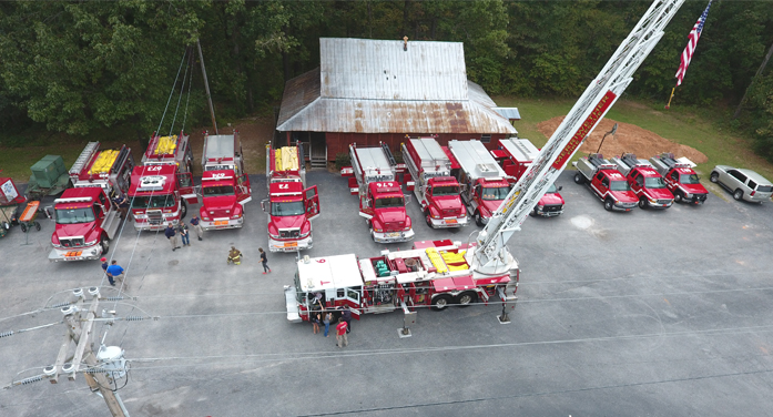 Merriwether Fire Department Holds Open House