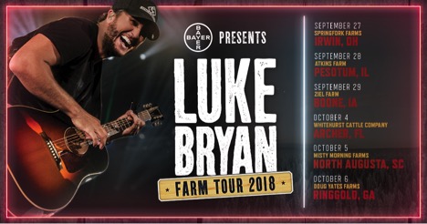 Luke Bryan is Coming to Edgefield County!