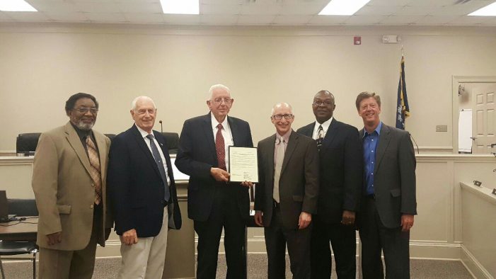 Thurmond Burnett Recognized for Years of Service